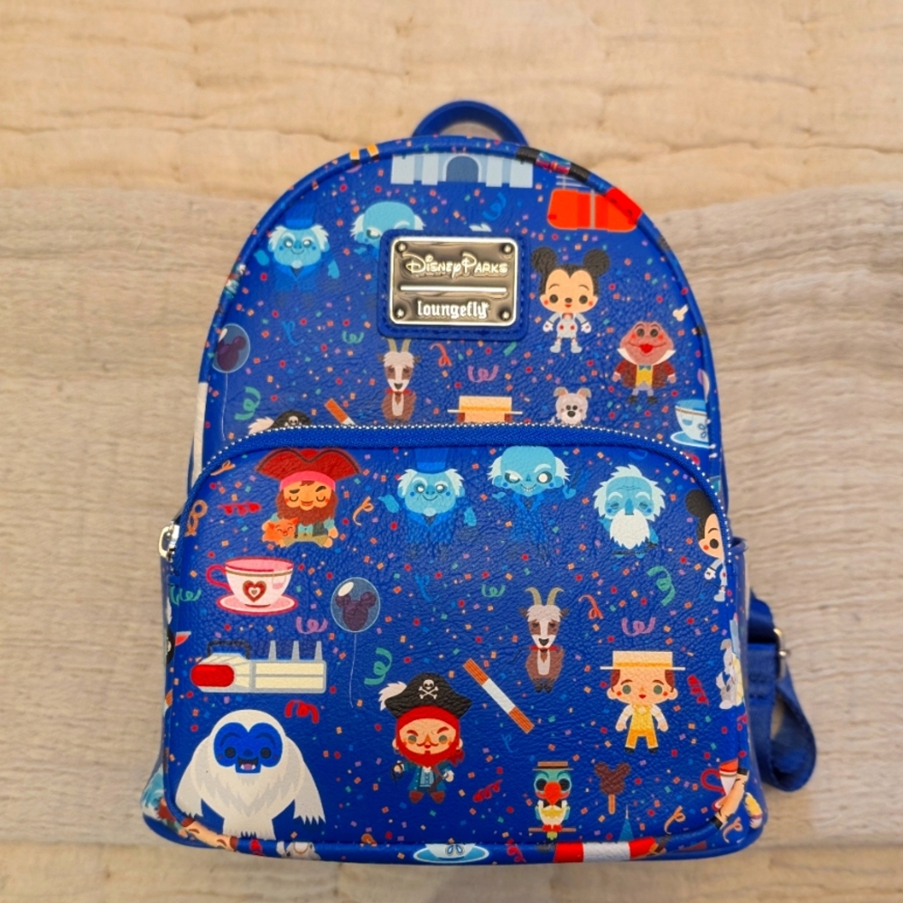 Disney Parks Loungefly Blue Backpack